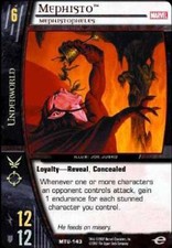 Mephisto mephistopheles marvel usato  Italia