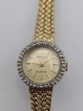 Vintage Genebra Quartzo Itália Relógio Vestido Feminino Tom Dourado Nova Bateria Marinium  comprar usado Vintage Genebra Quartzo Itália Relógio Vestido Feminino Tom Dourado Nova Bateria Marinium  comprar usado  Enviando para Brazil