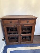 Sheesham wine cabinet for sale  BOLTON