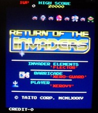 Return invaders taito for sale  Youngstown
