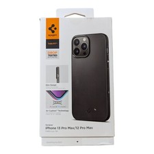 N1. Capa Spigen ajuste fino para iPhone 13 Pro Max/ 12 Pro Max - Preto fosco (aberta) comprar usado  Enviando para Brazil