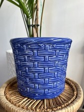 Vintage wicker pot for sale  MALVERN