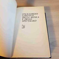 Enciclopedia garzanti della usato  Italia