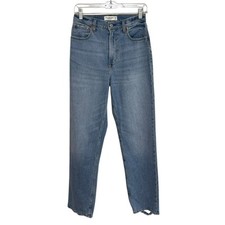 Usado, Jeans Abercrombie The Ankle Straight cintura ultra alta Curve Love - Tamanho 28/6 longo comprar usado  Enviando para Brazil