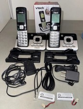 2 VTech CS6829 Teléfono Hogar Inalámbrico Digital Sistema de Contestador Identificador de Llamadas y Espera segunda mano  Embacar hacia Mexico