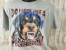 Rottweiler shirt look d'occasion  Expédié en Belgium