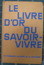 Livre savoir vivre d'occasion  Ris-Orangis