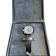 U-BOAT Flightdeck relógio cronógrafo preto fibra de carbono automático limitado comprar usado  Enviando para Brazil