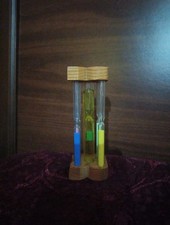 Clessidra legno vetro usato  Messina