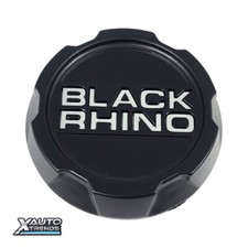 Tampa central de roda letras cromadas preto fosco rinoceronte CCBRPSC022BLA-MB-C comprar usado  Enviando para Brazil