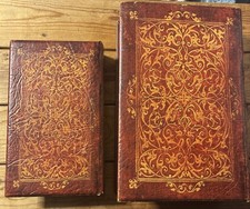 2 caixas de livros falsas para decoração e armazenamento grandes e lote pequeno comprar usado  Enviando para Brazil