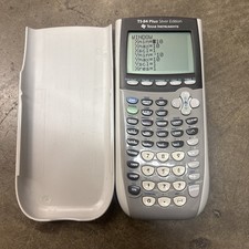 Calculadora gráfica Texas Instruments TI-84 Plus edição prata com tampa comprar usado  Enviando para Brazil
