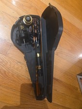 Sistema Daiwa Mini-mite vara completa e carretel com estojo MM-750  comprar usado  Enviando para Brazil
