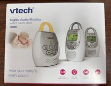 Monitor de bebé de audio digital Vtech con 2 unidades para padres (en caja) - leer segunda mano  Embacar hacia Mexico