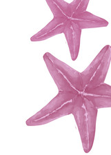 Pink starfish design for sale  USA