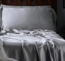 Conjunto de lençóis de luxo LUXOME ~ KING ~ 400TC ~ 100% rayon (viscose) de bambu ~pedra comprar usado Conjunto de lençóis de luxo LUXOME ~ KING ~ 400TC ~ 100% rayon (viscose) de bambu ~pedra comprar usado  Enviando para Brazil