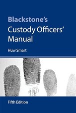 Blackstone custody officers for sale  UK