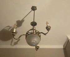 Lampadario liberty luci usato  Biella