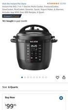 Instant pot 112 for sale  Orlando