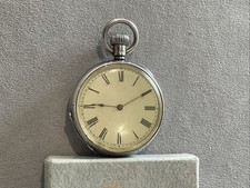 Solid silver waltham for sale  NORWICH
