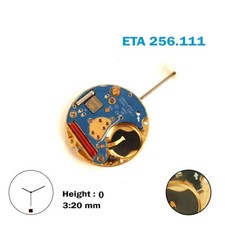Disco de data branco movimento fabricado na Suíça RADO ETA 256.111 a 6, 3 mãos comprar usado  Enviando para Brazil