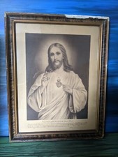 Antique framed sacred for sale  Plover