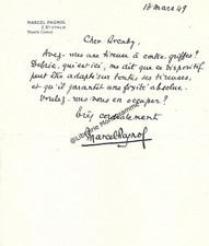 Pagnol écrivain producteur d'occasion  Paris XV
