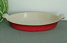 Plat ovale fonte d'occasion  France