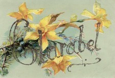 Postcard clarabel glitter for sale  Buffalo Grove