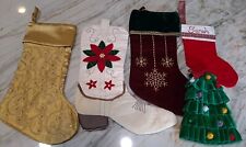 Lot christmas stockings for sale  Quincy
