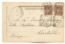 Cartolina firenze vasca usato  Firenze