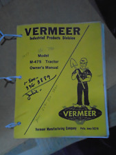 Vermeer 475 tractor for sale  Eau Claire
