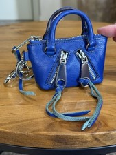 Usado, Micro Mini Bolsa de Moedas Rebecca Minkoff Chaveiro Bolsa de Mão Miniatura comprar usado  Enviando para Brazil