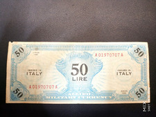 Banconota39 lire allied usato  Trambileno