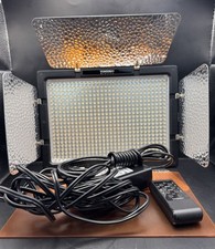 Painel de luz LED Yongnuo YN600L II, com adaptador DC, controle remoto comprar usado  Enviando para Brazil