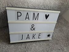 Light letter board for sale  CASTLEFORD