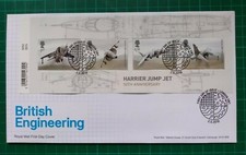 2019 HARRIER JUMP JET 50TH ANNIV CÓDIGO DE BARRAS M/S FDC London Sw1 FDI PL PMK comprar usado  Enviando para Brazil