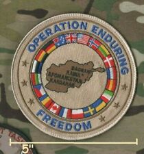 OEF AFEGANISTÃO BAGRAM CABUL KANDAHAR OPERAÇÃO LIBERDADE DURADOURA vêlkrö 5" PATCH comprar usado  Enviando para Brazil