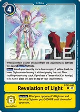Digimon revelation light for sale  SHEFFIELD