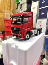 Carro modelo fundido caminhão vermelho versão Mercedes Benz Actros MirrorCam escala 1:24 comprar usado  Enviando para Brazil