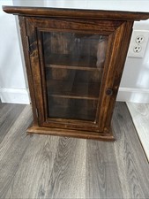 Vintage wood glass for sale  Aledo