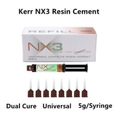 Kerr NX3 adesivo dental resina cimento dupla cura composto Automix seringa amarela comprar usado  Enviando para Brazil