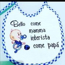 Bavaglino personalizzato squad usato  Santo Stefano di Camastra