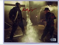 Foto autografada 8x10 de Freddy vs Jason assinada por KEN KIRZINGER Beckett certificado de autenticidade comprar usado  Enviando para Brazil