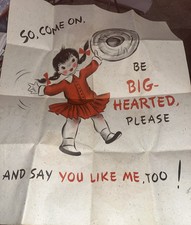 Vintage 40s valentine for sale  Trenton