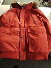 Red puffer jacket for sale  CROWTHORNE