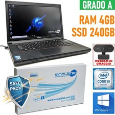 Notebook Fujitsu A573 I5 15,6 "4GB 240GB Tast Italian Win 10 comprar usado  Enviando para Brazil