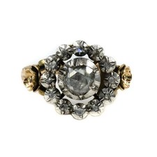 Ring diamantrosen 14 gebraucht kaufen  München