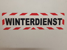 Winterdienst magnetschild 5x7 gebraucht kaufen  Dülmen