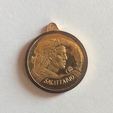 Medaglietta segno zodiacale usato  Vergato